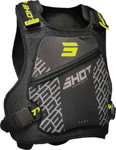 楽天AMACLUB（レアブランド 専門店）【子供用】Shot Race Gear ショット レース ギア Flex Kids Chest Protector チェストプロテクター 胸部プロテクター 上半身保護 ライダー バイク ツーリング オフロード モトクロスにも おすすめ （AMACLUB）