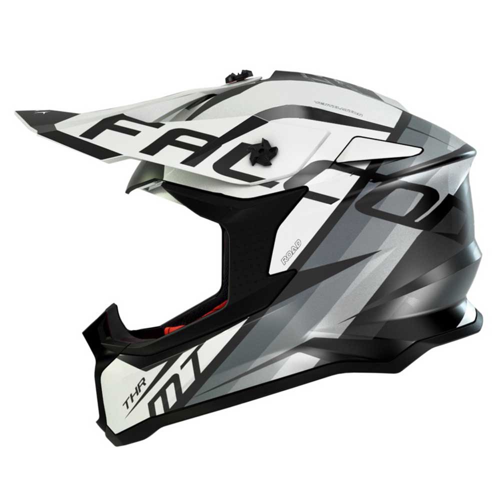 MT Helmets Falcon THR Motocross Helmet オフロードヘルメット モトクロスヘルメット ライダー バイク かっこいい おすすめ (AMACLUB)