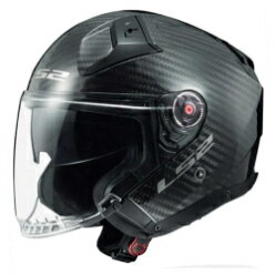 ＼全品最大20%off★5/20(月)5の日合わせ／LS2 エルエスツー OF603 Infinity II Open Face Helmet ジェットヘルメット サンバイザー ライダー バイク ツーリングにも かっこいい 大きいサイズあり おすすめ (AMACLUB)