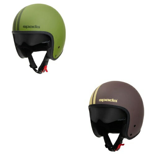 Spada Ace Command Open Face Helmet ジェットヘルメット オープンフェイスヘルメット ライダー バイク ツーリングにも かっこいい おすすめ (AMACLUB)