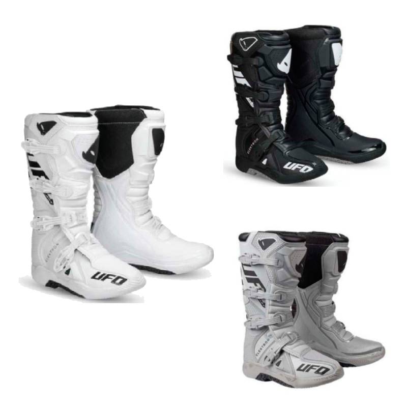 ＼全品最大20%off★5/20(月)5の日合わせ／UFO Elektron Motorcycle Boots モトクロスブーツ オフロードブーツ ライダー バイク ツーリング エンデューロ にも かっこいい おすすめ (AMACLUB)