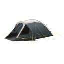\全品P5倍★5/5(祝)限定/高級 テント Outwell Cloud 4 Tent 北欧 ドームテント 4人用 ファミリー フルクローズ おしゃれ 防水 グランピング アウトドア キャンプ トレッキング おすすめ バイク好き ギフト(AMACLUB)(4)