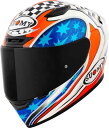 Suomy XI[~[ Track-1 Troy Bayliss Replica 2002 E06 Helmet ttFCXwbg C_[ oCN I[goC [VO c[Oɂ  傫TCY  (AMACLUB)