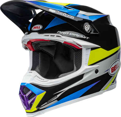 Bell ベル Moto-9S Flex Pro Circuit 24 Motocross Helmet オフロードヘルメット モトクロスヘルメット ライダー バイク かっこいい おすすめ (AMACLUB)