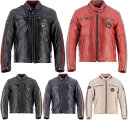 \全品P5倍★7/30(水)限定/【6XLまで】Helstons ヘルストン Ace 10Ans Motorcycle Leather Jacket レザージャ...