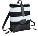 ＼全品最大20%off★4/20(土) 5の日合わせ／HolyFreedom Roll-Top Striped Backpack ロールトップ バックパック オートバイ ライダー バイク ツーリング サイクリング ハイキング スポーツ アウトドア レジャー にも おすすめ (AMACLUB)