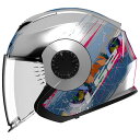 \全品2000円クーホン+P5倍★7/25(金)限定/LS2 エルエスツー OF570 Verso Spring Open Face Helmet ジェットヘルメット オープンフェイス サンバイザー ライダー バイク ツーリングにも かっこいい おすすめ (AMACLUB)(2)