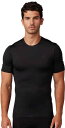 \全品2000円クーホン+P5倍★7/25(金)限定/FOX フォックス Tecbase Short Baselayer Functional Shirt 半袖ベースレイヤー 半袖シャツ ライダー バイク ツーリング 自転車 サイクリング にも かっこいい おすすめ (AMACLUB)