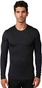 \全品2500円クーホン゜★20時~7/19限定/FOX フォックス Tecbase Fire Baselayer Functional Shirt 長袖ベースレイヤー 長袖シャツ ライダー バイク ツーリング 自転車 サイクリング にも かっこいい おすすめ (AMACLUB)