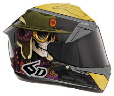 6D　ATS-1R Voodoo Ranger Helmet　フルフェイスヘルメット ライダー バイク レーシング ツーリングにも かっこいい おすすめ (AMACLUB)