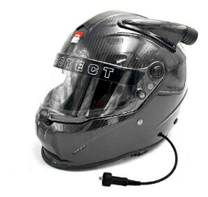 【3XLまで】PCI Race Radios Wired Pyrotect Prosport Carbon Mid-Forced-Air Helmet フルフェイスヘルメット ライダー バイク レーシング ツーリングにも おすすめ (AMACLUB)