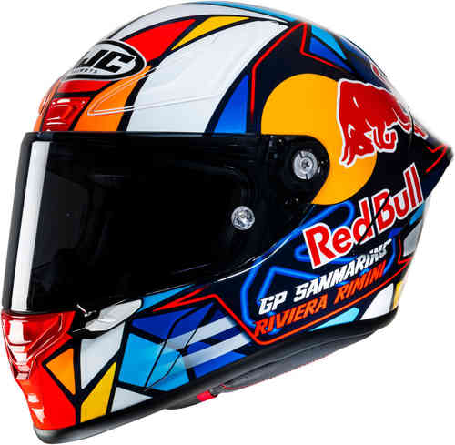 【XXS～】HJC エイチジェイシー RPHA 1 Red Bull Misano GP Helmet フルフェイスヘルメット ライダー バイク レーシング ツーリングにも かっこいい 小さいサイズあり おすすめ (AMACLUB)
