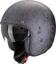 \全品1000円クーホン゜★8/7(木)限定/Scorpion スコーピオン Belfast Evo Carbon Onyx Jet Helmet ジェットヘルメット オープンフェイス ライダー バイク ツーリングにも かっこいい おすすめ (AMACLUB)