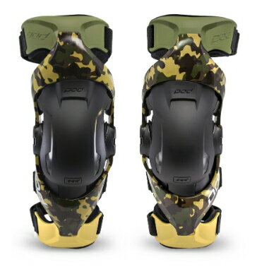 ＼全品1500円OFF★5/26(日)限定／【子供用】POD K4 V2 LE Camo Youth Knee Braces 子供用 ユース ニーブレース 膝プロテクター 膝保護 オフロード モトクロス ライダー バイク ツーリングにも かっこいい おすすめ (AMACLUB)