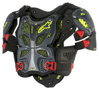 Alpinestars アルパインスター A10 Roost Guard ルーストガード 胸プロテクター チェストプロテクター 上半身保護 オフロード モトクロス ライダー バイク おすすめ (AMACLUB)