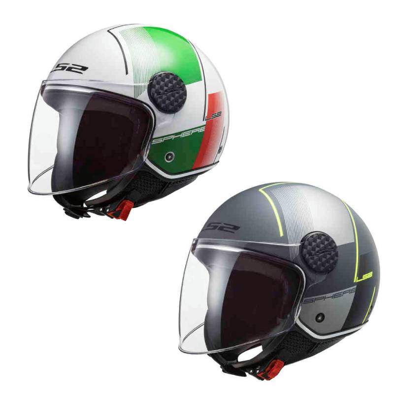 ＼全品P5倍★11/30(日)限定／LS2 エルエスツー OF558 Sphere Lux Firm ジェットヘルメット ライダー バイク ツーリング にも かっこいい おすすめ (AMACLUB)