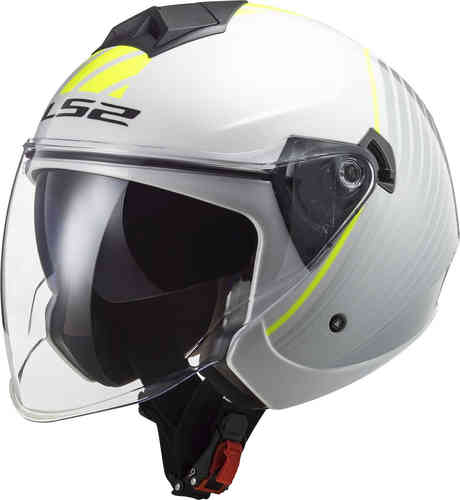 LS2 エルエスツー OF573 Twister Luna ジェットヘルメット ライダー バイク ツーリング にも かっこいい おすすめ (AMACLUB)