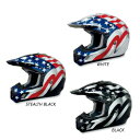 AFX エーエフエックス FX FX-17 Flag Helmet オフロードヘルメット モトクロスヘルメット ライダー バイク かっこいい おすすめ (AMACLUB)