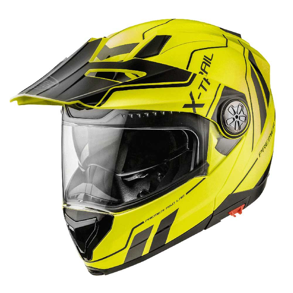 ＼全品1000円OFF★5/12(日)限定／Premier プレミア Helmets Xtrail XT Fluo Off-Road Helmet フルフェイスヘルメット オフロードヘルメット アドベンチャーヘルメット サンバイザー ライダー バイク ツーリングにも (AMACLUB)