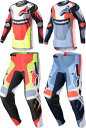 ＼全品2500円OFF★20時～4H限定／Alpinestars アルパインスター Fluid Agent Motocross Jersey モトクロス オフロード ジャージ パンツ 上下セット バイク ライダー かっこいい おすすめ (AMACLUB)