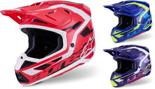 Alpinestars アルパインスター S-M7 Deed Motocross Helmet モトクロスヘルメット オフロード ライダー..