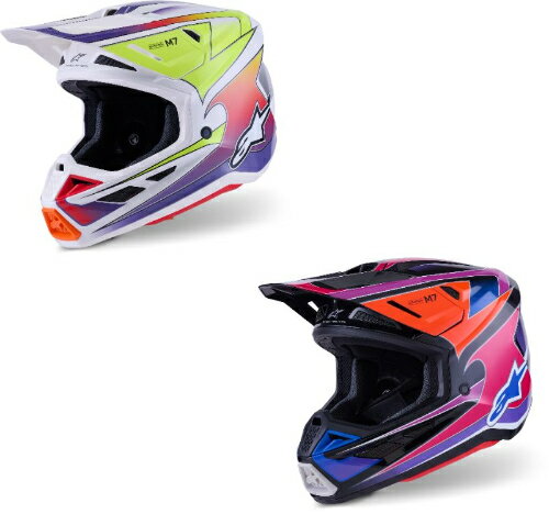 Alpinestars アルパインスター S-M7 Fuse Motocross Helmet モトクロスヘルメット オフロード ライダー..