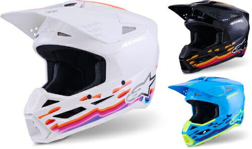 Alpinestars アルパインスター S-M3 Force Motocross Helmet モトクロスヘルメット オフロード ライダ..