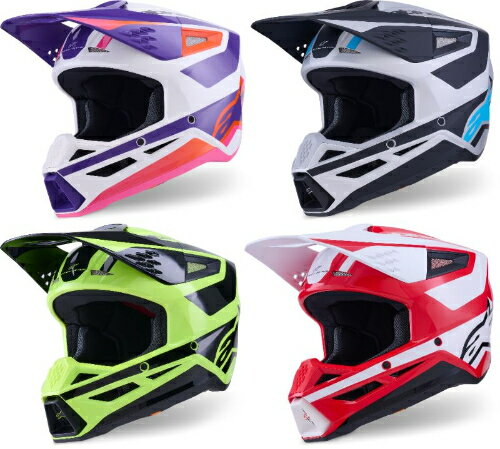 Alpinestars アルパインスター S-M3 Heat Motocross Helmet モトクロスヘルメット オフロード ライダー..