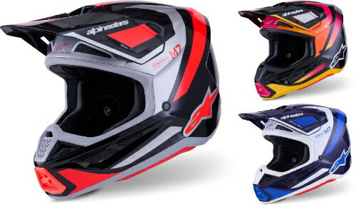 Alpinestars アルパインスター S-M7 Rise Motocross Helmet モトクロスヘルメット オフロード ライダー..