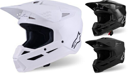 Alpinestars アルパインスター S-M3 Motocross Helmet モトクロスヘルメット オフロード ライダー バイ..