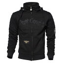 ＼全品2000円+5%OFF★5/10(金)限定／【3XLまで】West Coast Choppers Coast Choppers Choppers Por Vida Hoodie ライディングジャケット バイクウェア ライダー バイク レーシング ツーリング カジュアル にも (AMACLUB)