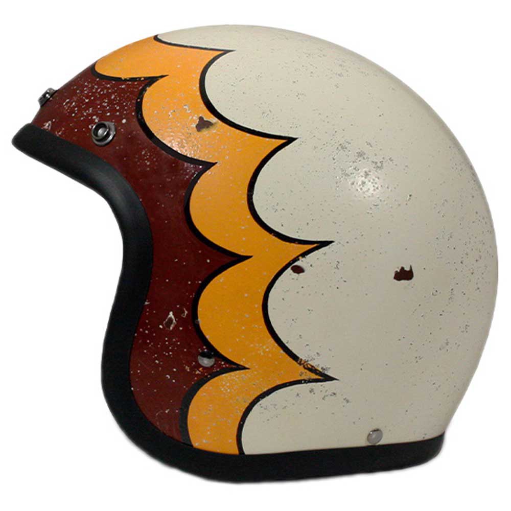 ＼全品最大20%off★5/30(木) 5の日合わせ／DMD Vintage Pow Open Face Helmet オープンフェイスヘルメット ジェットヘルメット ライダー バイク ツーリングにも かっこいい おすすめ (AMACLUB)