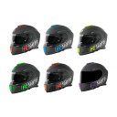 ＼全品5000円クーポン★5/1(水) エントリー／【ダブルバイザー】FC-Moto Novo Straight Helmet フルフェイスヘルメット ライダー バイク レーシング ツーリングにも かっこいい おすすめ (AMACLUB)