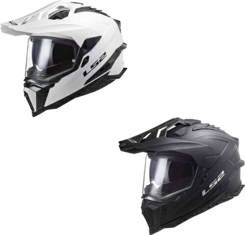 【3XLまで】LS2 エルエスツー MX701 Explorer Solid Motocross Helmet シールド付オフロードヘルメット モトクロスヘルメット ライダー バイク　にも おすすめ (AMACLUB)