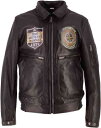 \全品P5倍★7/30(水)限定/【4XLまで】Helstons ヘルストン Jet Force Motorcycle Leather Jacket レザージャ...