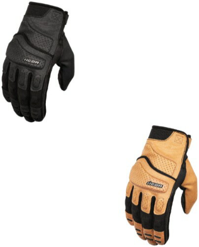 ＼全品2500円+5%OFF★5/15(水)限定／【3XLまで】Icon アイコン Super Duty 3 Gloves ライディンググローブ バイクグローブ バイク レーシング ツーリングにも タッチスクリーン かっこいい 大きいサイズ あり おすすめ (AMACLUB)