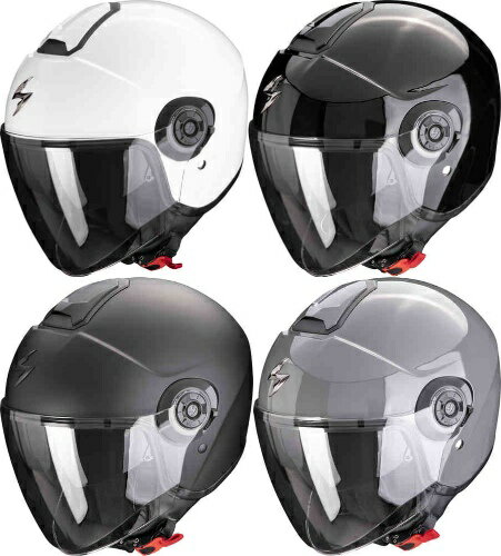＼全品2500円+5%OFF★5/25(土)限定／Scorpion スコーピオン Exo-City II Solid Jet Helmet ジェットヘルメット ライダー バイク レーシング ツーリングにも かっこいい おすすめ (AMACLUB)