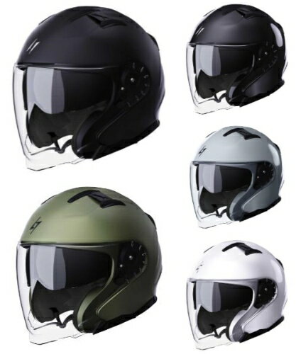 Stormer Rival Open Face Helmet ジェットヘルメット オープンフェイス サンバイザー ライダー バイク ツーリングにも かっこいい おすすめ (AMACLUB)