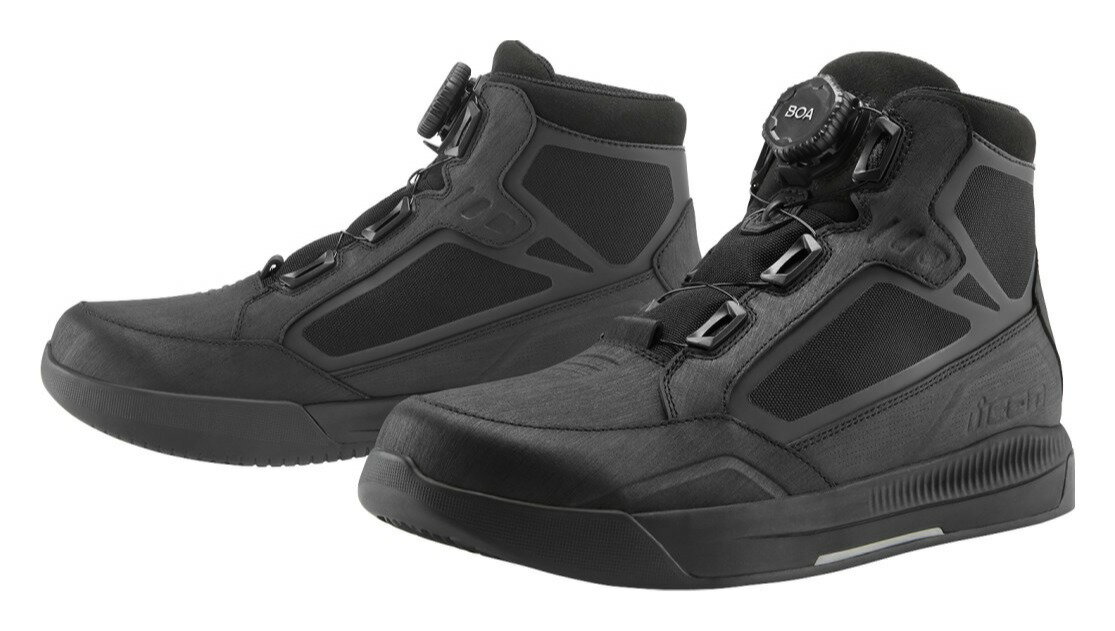 ＼全品3000円クーホン゜★20時〜12/4限定／【防水】Icon アイコン Patrol 3 WP CE Boots ライディングブーツ バイクブーツ ライダー バイク レーシング ツーリング アウトドア にも おすすめ (AMACLUB)