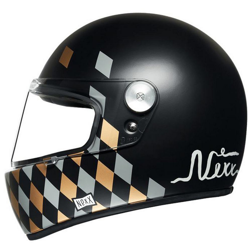 ＼最大41倍 感謝祭★4万以上5％OFF／Nexx ネックス X.G100R Checkmate Full Face Helmetライダー バイク ツーリングにも かっこいい おすすめ (AMACLUB)