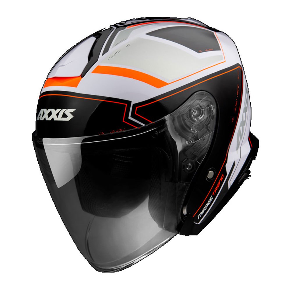 ＼全品最大20%off★5/20(月)5の日合わせ／Axxis OF504SV Mirage SV Trend A4 Open Face Helmet ジェットヘルメット オープンフェイス ライダー バイク レーシング ツーリング にも かっこいい おすすめ (AMACLUB)