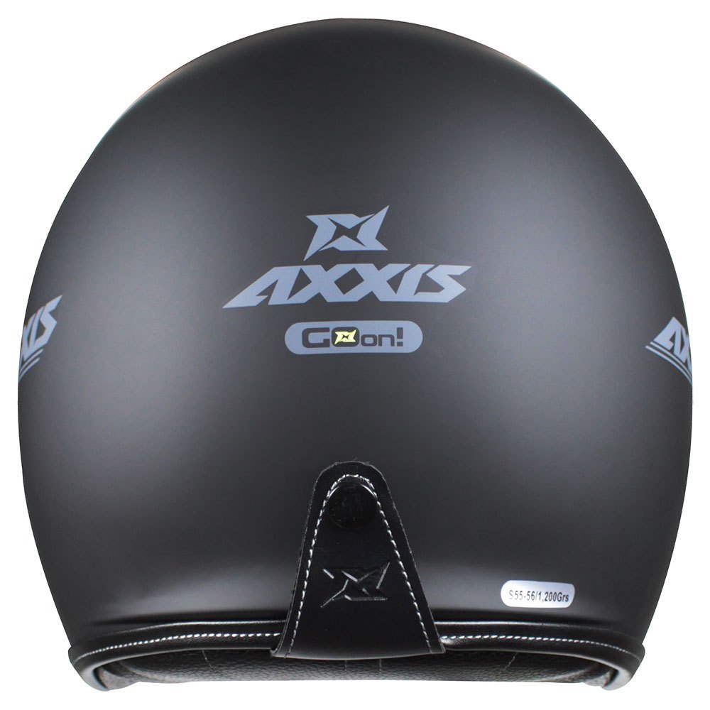 ＼最大41倍 感謝祭★4万以上5％OFF／Axxis OF507SV Hornet SV Solid Open Face Helmet ジェットヘルメット ライダー バイク オートバイ レーシング ツーリング 街乗り にも かっこいい おすすめ (AMACLUB)