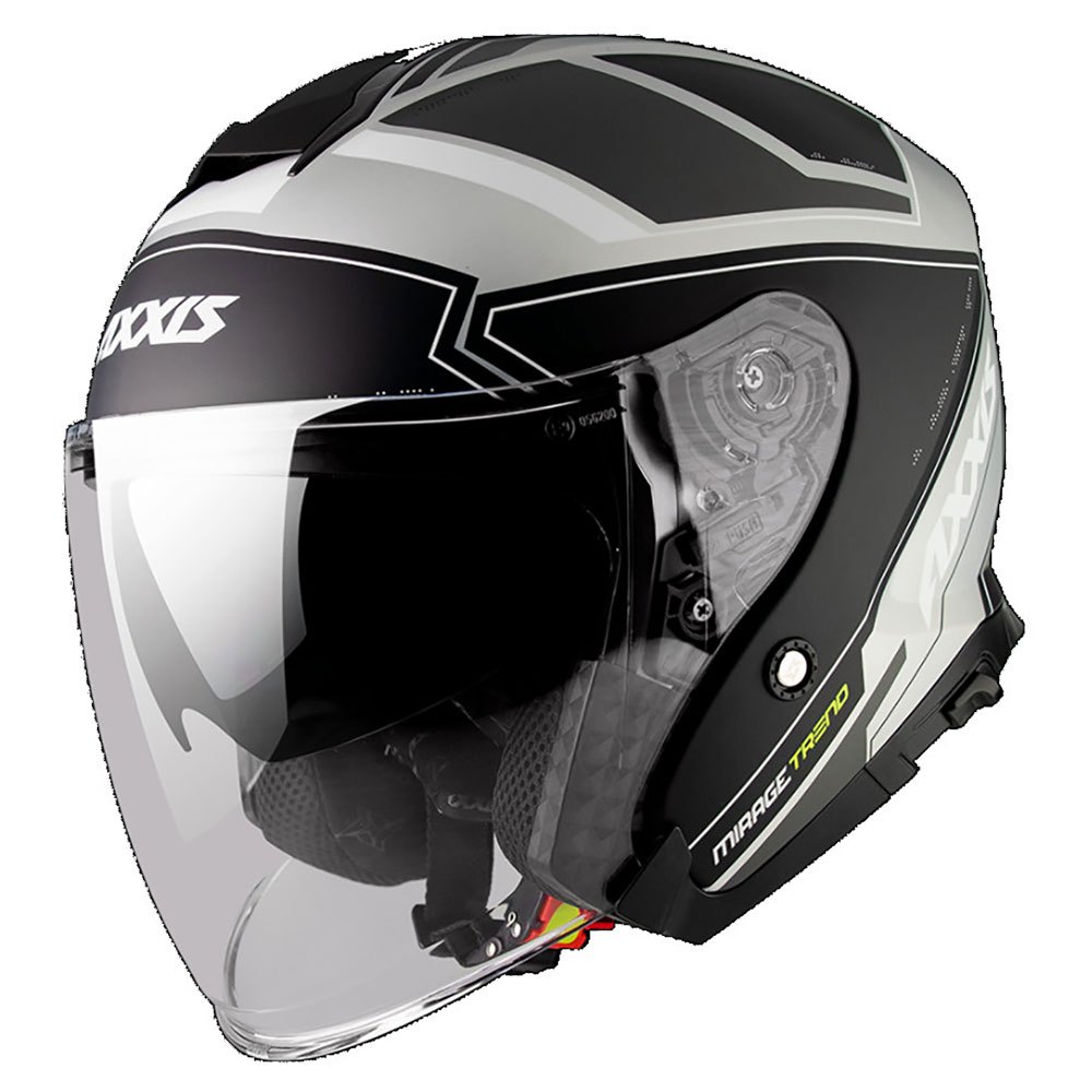 ＼全品2500円+5%OFF★5/25(土)限定／Axxis OF504SV Mirage SV Trend Open Face Helmetライダー バイク ツーリングにも かっこいい おすすめ (AMACLUB)