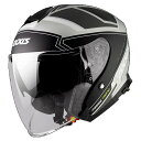 ＼全品5000円クーポン★5/1(水) エントリー／Axxis OF504SV Mirage SV Trend Open Face Helmetライダー バイク ツーリングにも かっこいい おすすめ (AMACLUB)