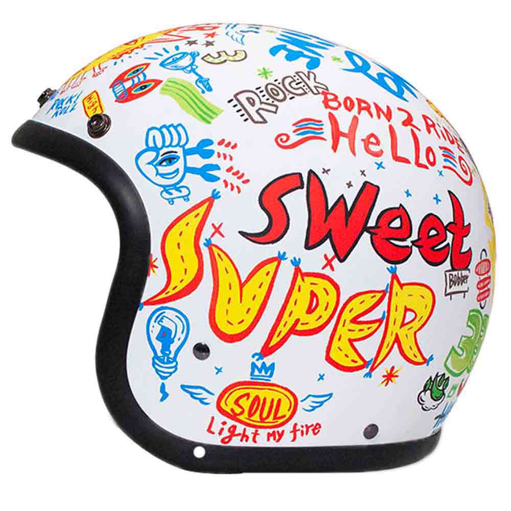 ＼全品2500円+5%OFF★5/15(水)限定／DMD Vintage Soul Open Face Helmet ジェットヘルメット オープンフェイス ライダー オートバイ バイク レーシング ツーリング スクーター 街乗り にも かっこいい おすすめ (AMACLUB)