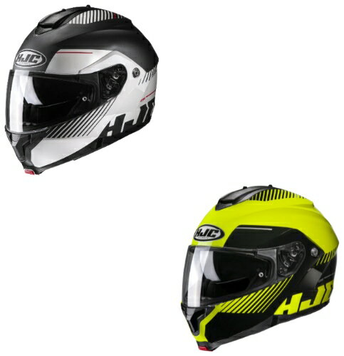 【ダブルバイザー】HJC エイチジェイシー C91 Prod Helmet フルフェイスヘルメット モジュールヘルメット ライダー オートバイ バイク ツーリングにも かっこいい おすすめ (AMACLUB)