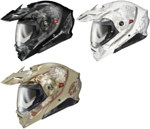 ＼全品最大20%off★5/20(月)5の日合わせ／【ダブルバイザー】【3XLまで】Scorpion スコーピオン EXO-AT960 Kryptek Helmet フルフェイスヘルメット モジュールヘルメット ライダー バイク レーシング ツーリングにも かっこいい おすすめ (AMACLUB)