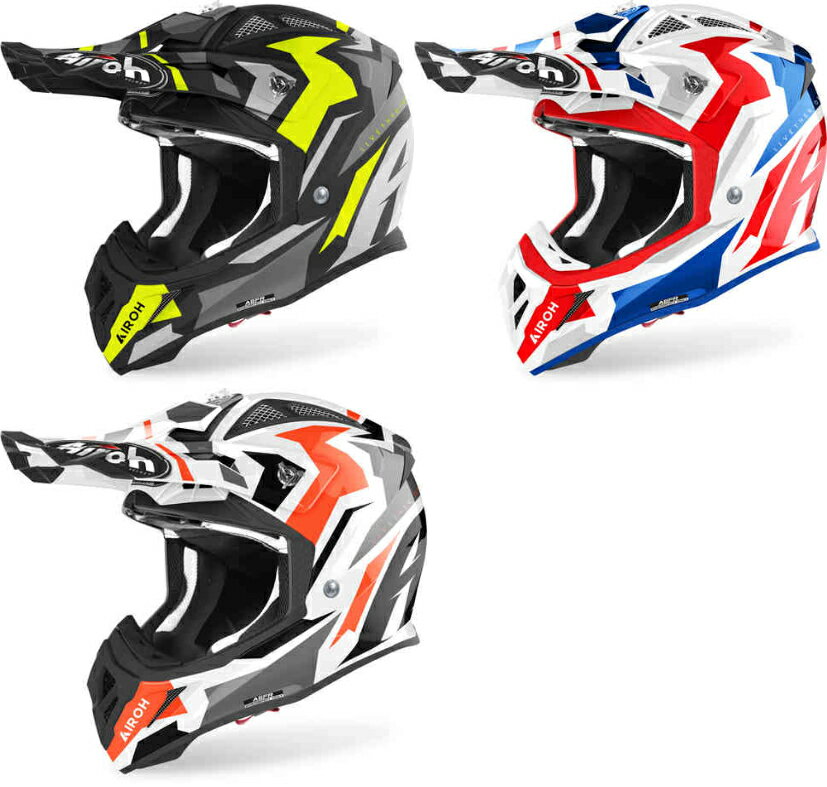 ＼最大41倍 感謝祭★11/14(金)10時〜／Airoh アイロー Aviator ACE Swoop モトクロスヘルメット ヘルメット オフロード ライダー バイク かっこいい おすすめ (AMACLUB)