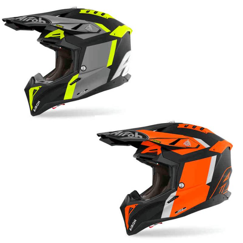 ＼全品P5倍★11/20(木)限定／Airoh アイロー Aviator 3 Glory モトクロスヘルメット ヘルメット オフロード ライダー バイク かっこいい おすすめ (AMACLUB)