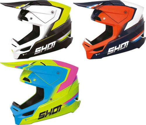 楽天AMACLUB（レアブランド 専門店）【子供用】Shot Race Gear ショット レース ギアFurious Tracer Kids Motocross Helmet 子供用 キッズ オフロードヘルメット モトクロスヘルメット ライダー バイク かっこいい おすすめ （AMACLUB）